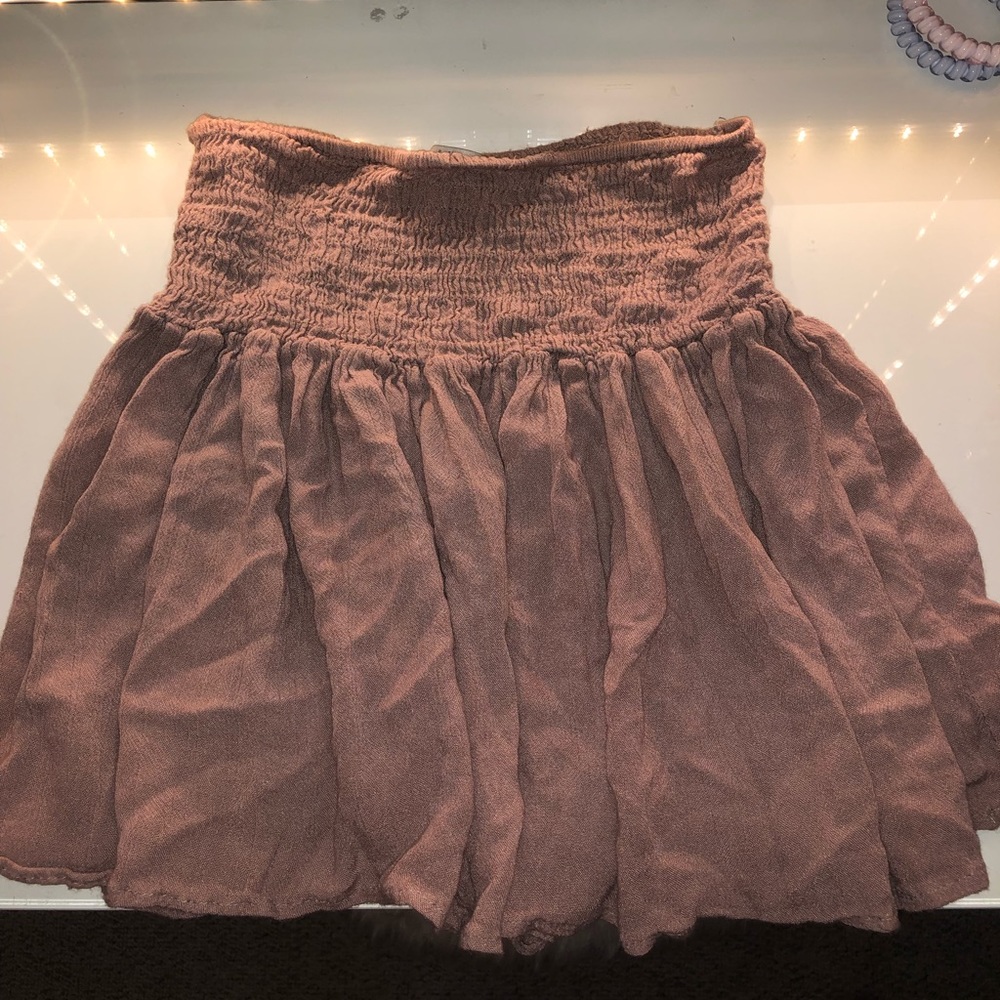 Pink Strapless Top